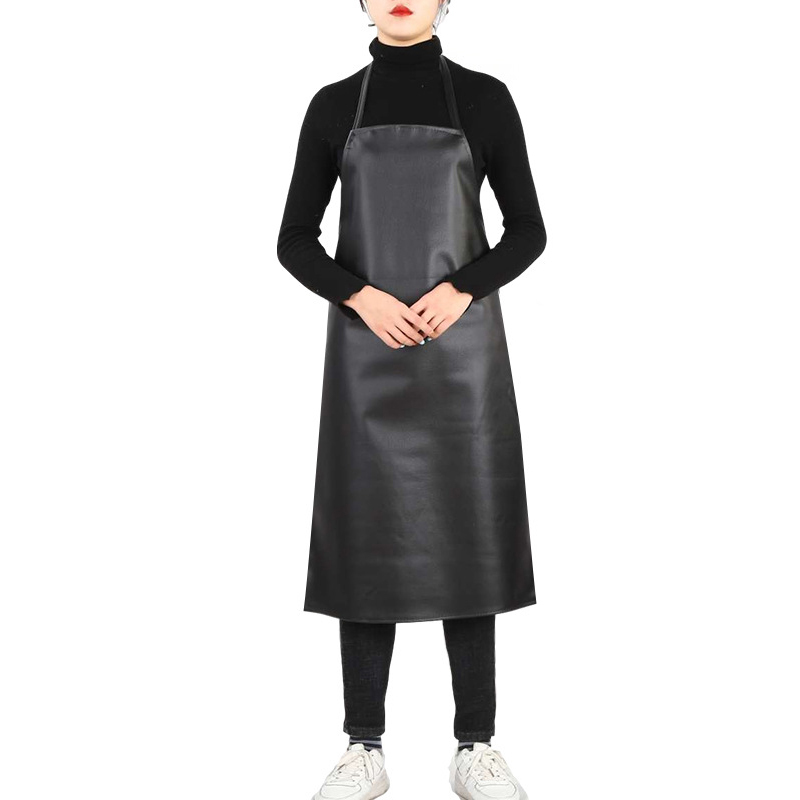 雄雪美 防水防油 pu软皮围裙 120*80CM （单位：件）  白色