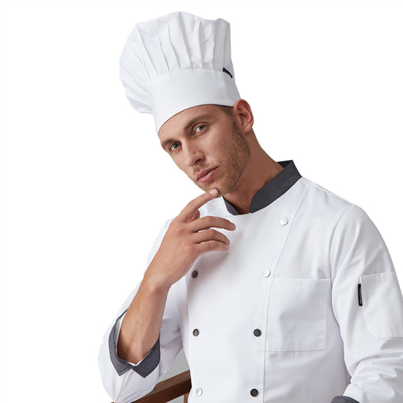 鑫海丰 圆顶 工作帽/厨师帽 均码 （单位：顶）  白色