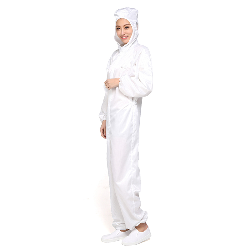 星工 XGJ-1 工作服 防静电连体带帽 （单位：件）  白色