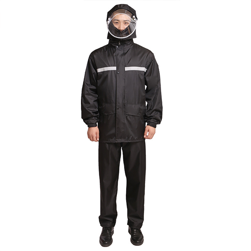 雨航 CJ-NM-YJ-048 分体雨衣雨裤套装 反光加厚 （单位：套）  