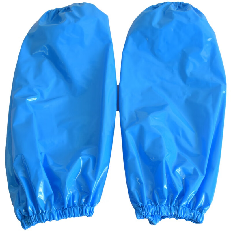 锐明凯 防水防油耐酸酸 TPU套袖 宽20厘米 （单位：个）  蓝色