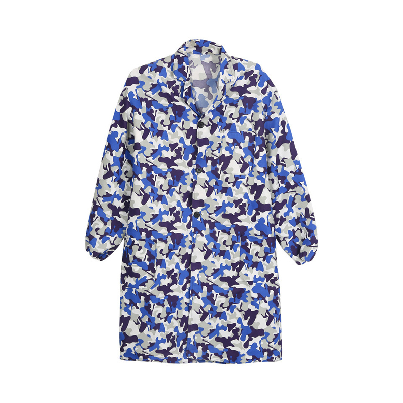 圻翔源 大褂涤纶布 长袖防尘罩衣 均码 （单位：条）  迷彩