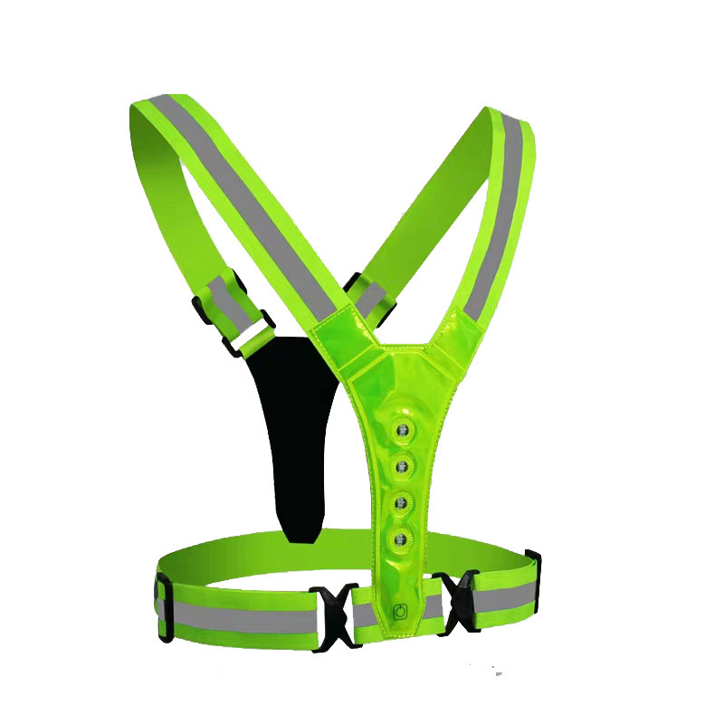 世新 8灯LED 反光背心 4cm宽 高弹力 （单位：件）  