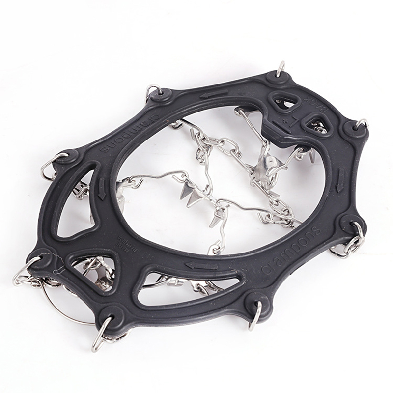 山路 18齿 防滑鞋套/冰爪 201无磁不锈钢焊接 （单位：双）  