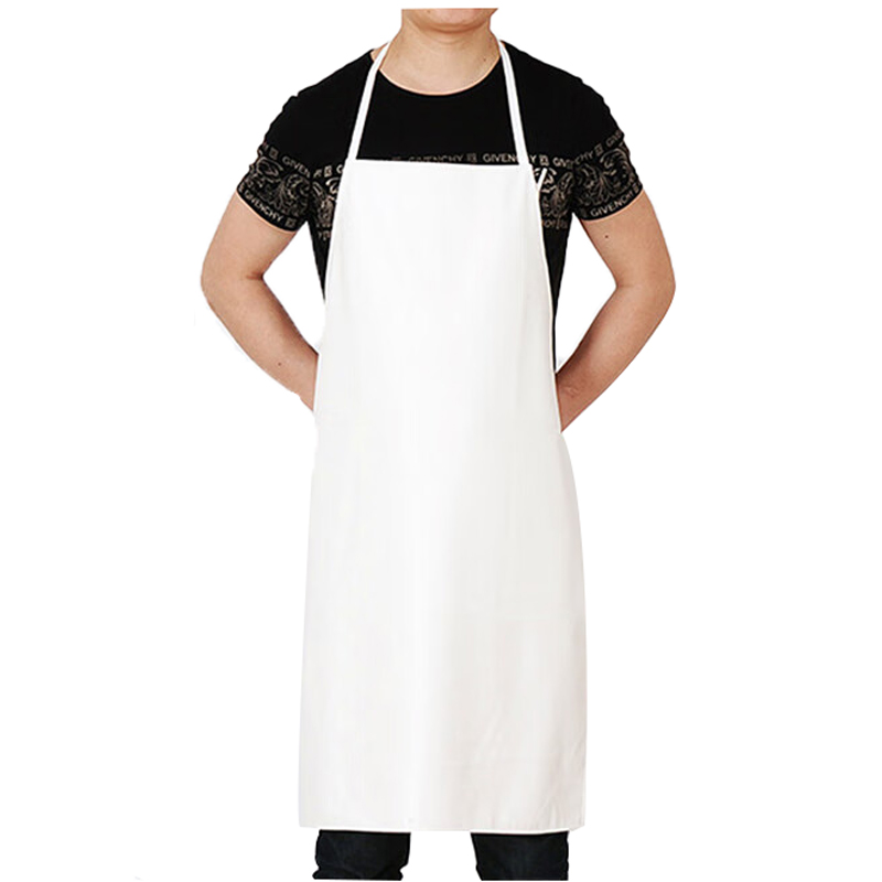 沃巴伦 小号 防油无袖围裙 挂脖 （单位：条）  白色