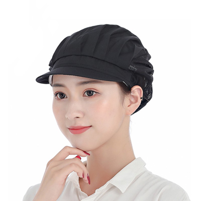 谋福 半网 厨师帽 233 （单位：个）  黑色