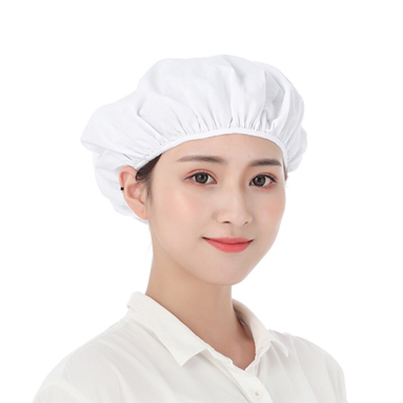 谋福 263 全松紧布帽/防尘工作帽  （单位：顶）  白色