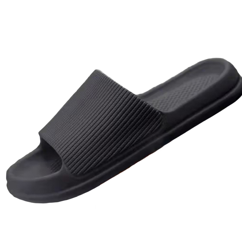 100AN 浴室塑料防滑 夏季拖鞋 均码 （单位：双）  黑色