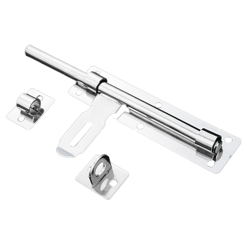 海斯迪克 HKZ-57 锁扣 加厚不锈钢暗插销 1个带扣款8寸（） （单位：个）  