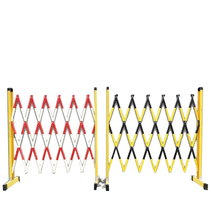 苑丘 玻璃钢绝缘伸缩管式 围栏 1.2米高*5米长黄黑加厚 （单位：个）  