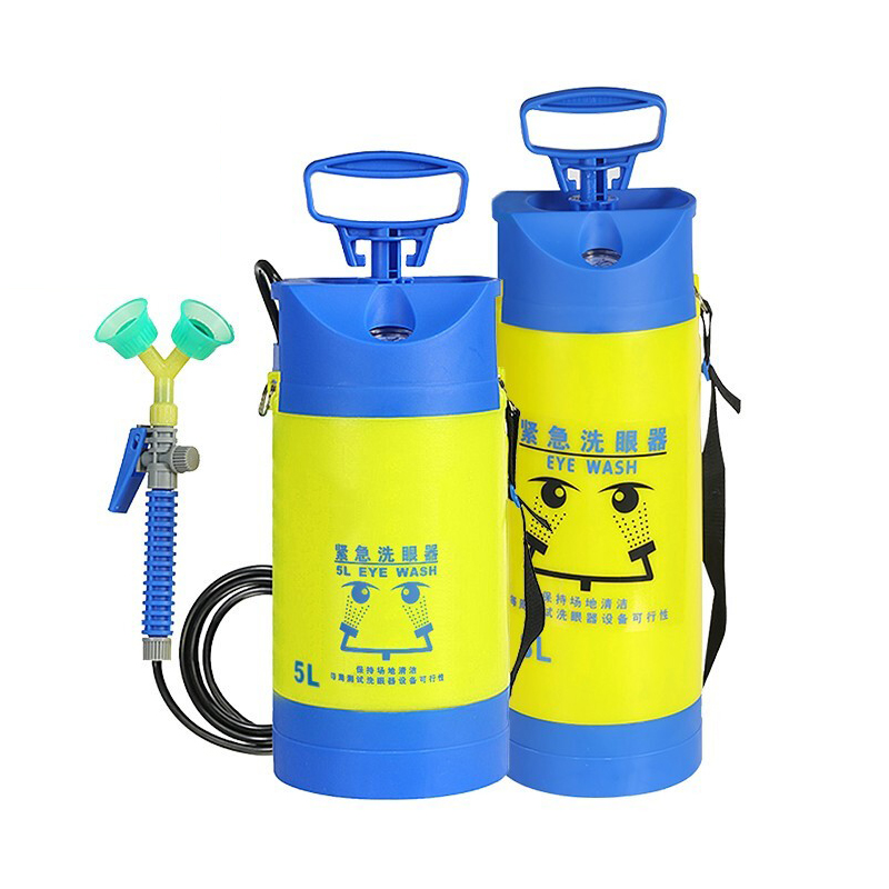 普舍 8L便携 洗眼器 带压力表 （单位：台）  
