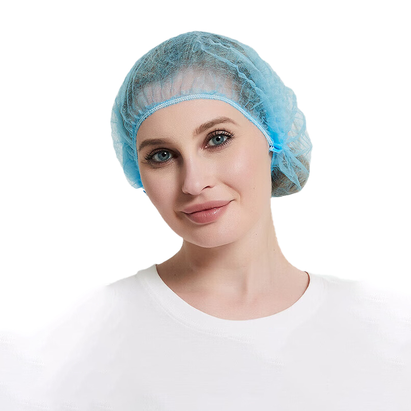 贸正 蓝双筋 一次性头套 100只/袋 （单位：包）  