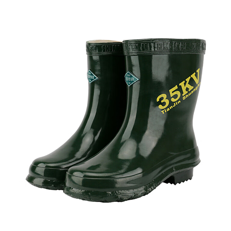 双安 35KV 绝缘靴 中筒 防触电橡胶 （单位：双）  