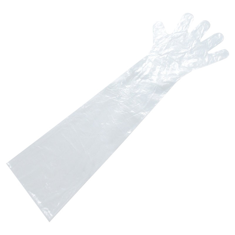 清汐 一次性 长臂手套 50/包 （单位：双）  