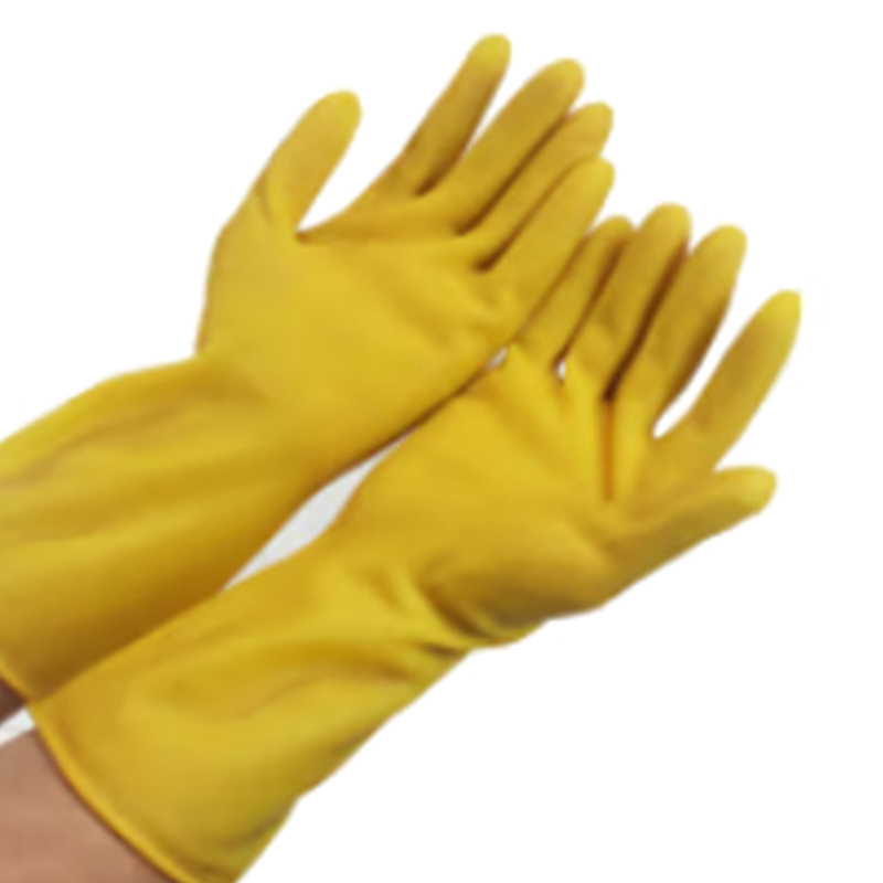 聚远 加厚耐油耐酸碱 食品级纯乳胶手套 12英寸 （单位：双）  
