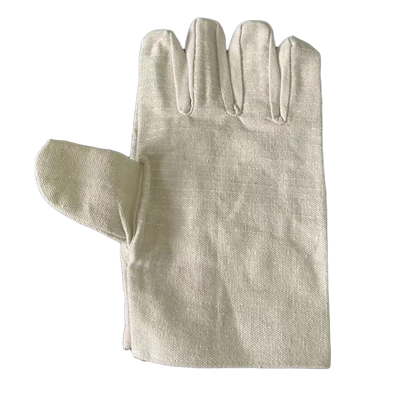 万桐 24道线 耐磨电焊手套 双层 10双/包 （单位：包）  