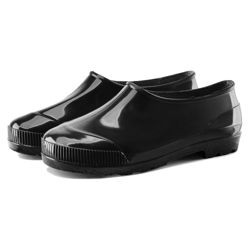 谋福 253 低帮帮雨鞋 黑底无内里速干 （单位：双）  黑色