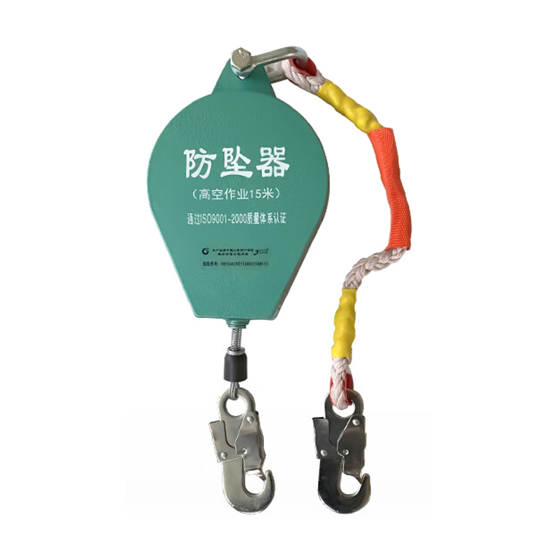代尔塔 人体缓降 防坠器 双锁称重150公斤30米钢轮 （单位：个）  