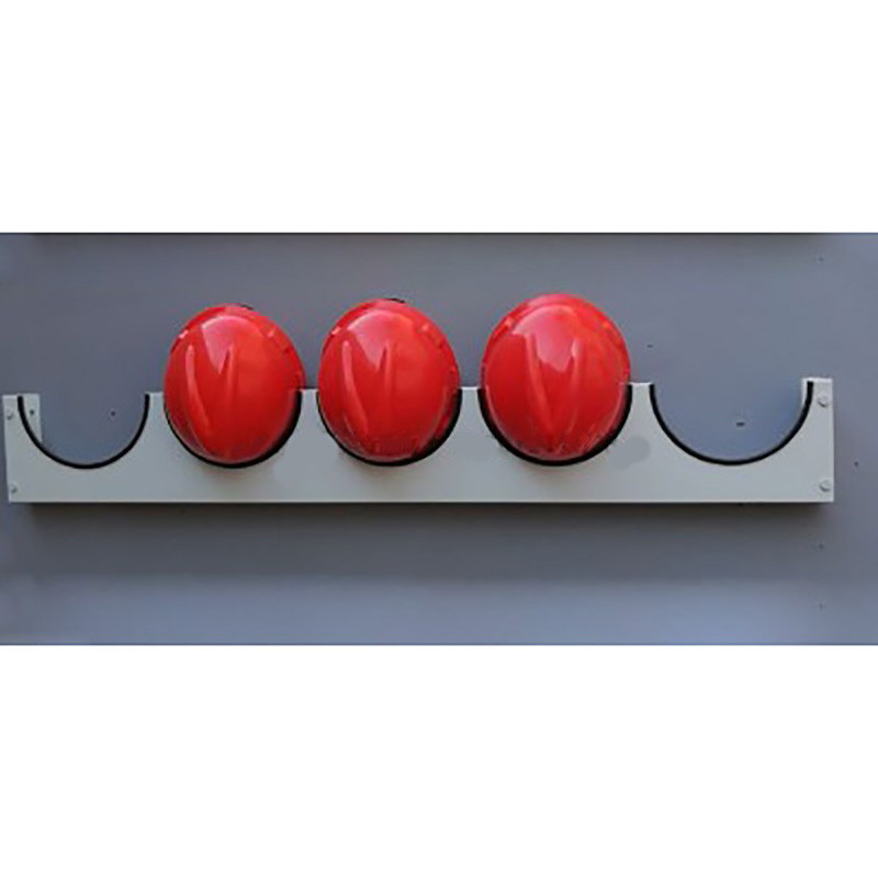 拓伦凯 定制 安全帽架子 1层5个位壁挂式 （单位：个）  灰色