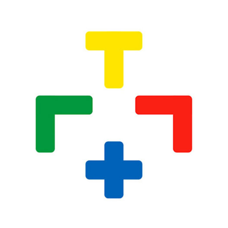 飞雪人 直角 定位贴标识 3x3cm 100张/包 （单位：包）  