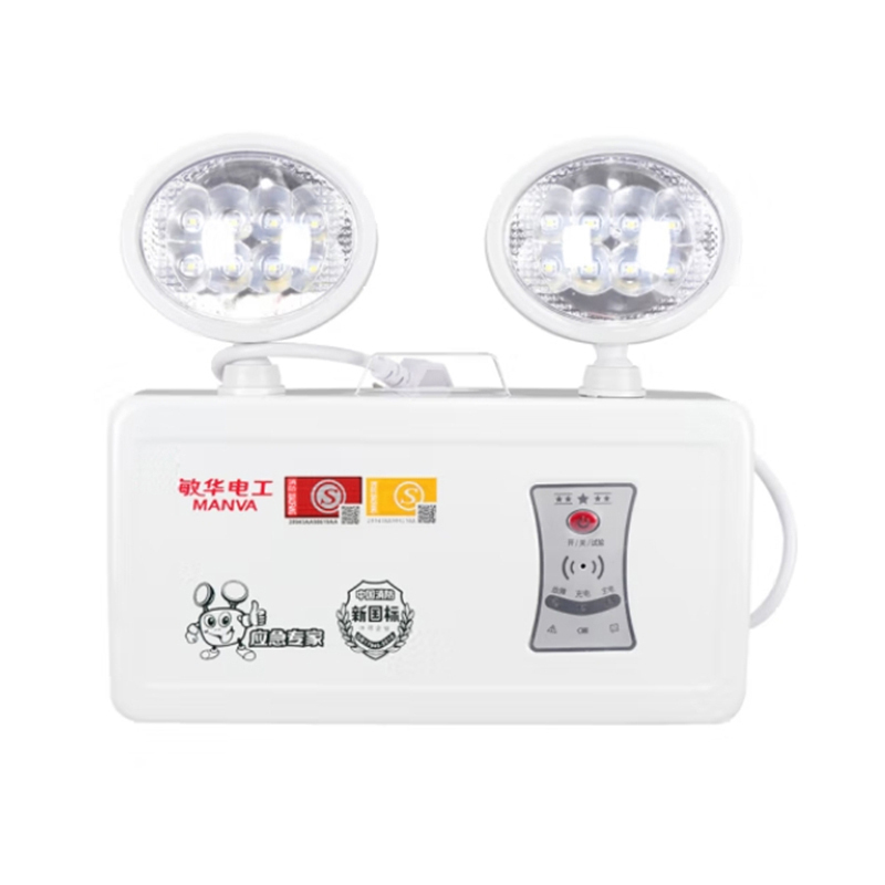 敏华电工 安全出口指示牌疏散灯 LED双头应急照明灯 二合一充电新国标正向 （单位：盏）  