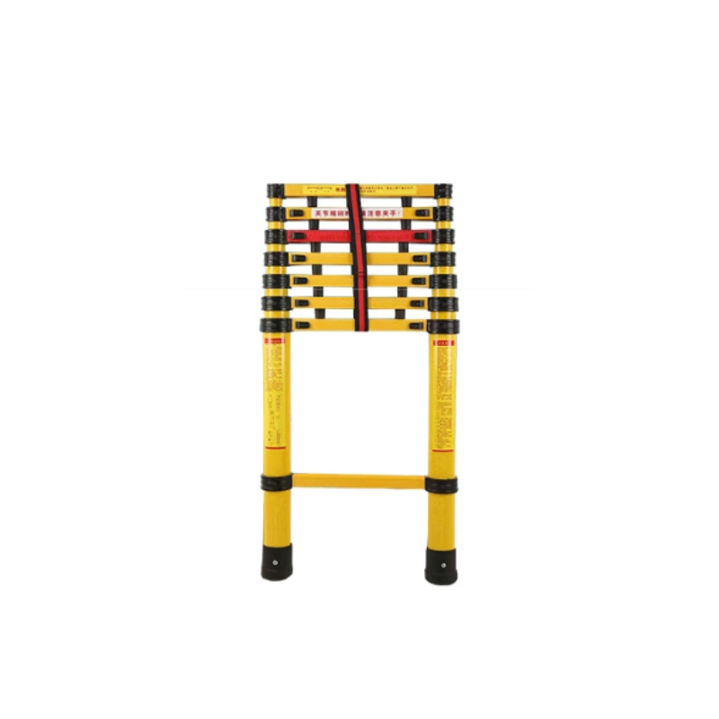 宸极 CH-JYGT5 玻璃钢伸缩鱼竿梯 展开5米 带钩 （单位：架）  黄色