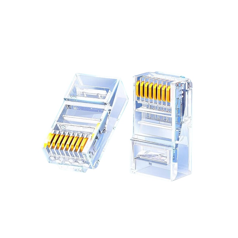 绿联（UGREEN） 50961 六类非屏蔽水晶头 10个/包 （单位：包）  