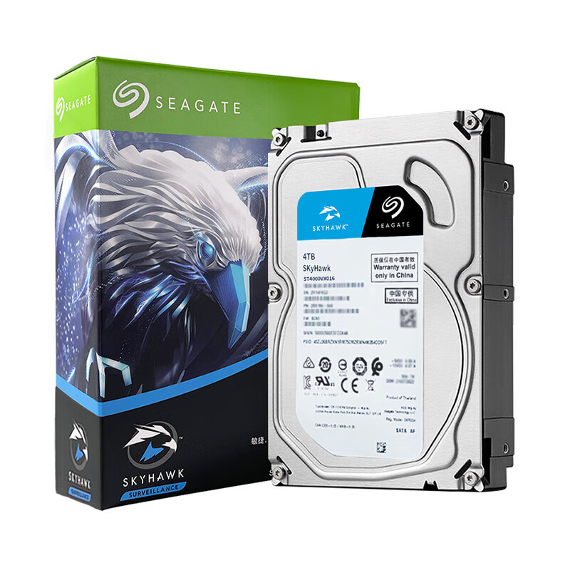 希捷（SEAGATE） ST4000VX016 台式机机械硬盘 4TB 蓝盘 （单位：个）  