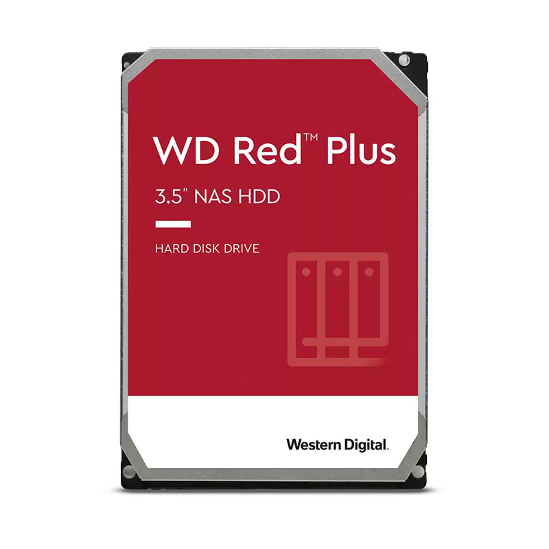 西部数据（WD） WD120EFBX 台式机机械硬盘 12TB 红盘Plus （单位：个）  