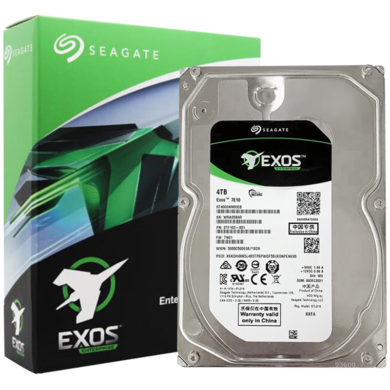 希捷（SEAGATE） ST4000NM000B 企业级服务器硬盘 4TB （单位：个）  
