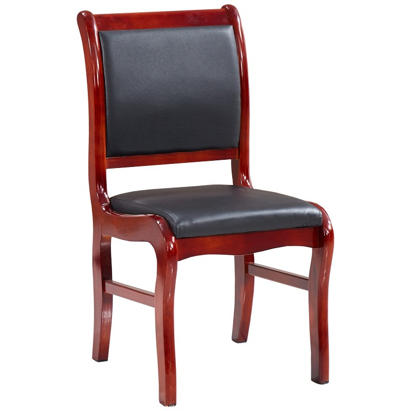 臻远 ZY-PXZY-07 实木办公椅 450*450*910mm （单位：把） 无扶手带靠背 