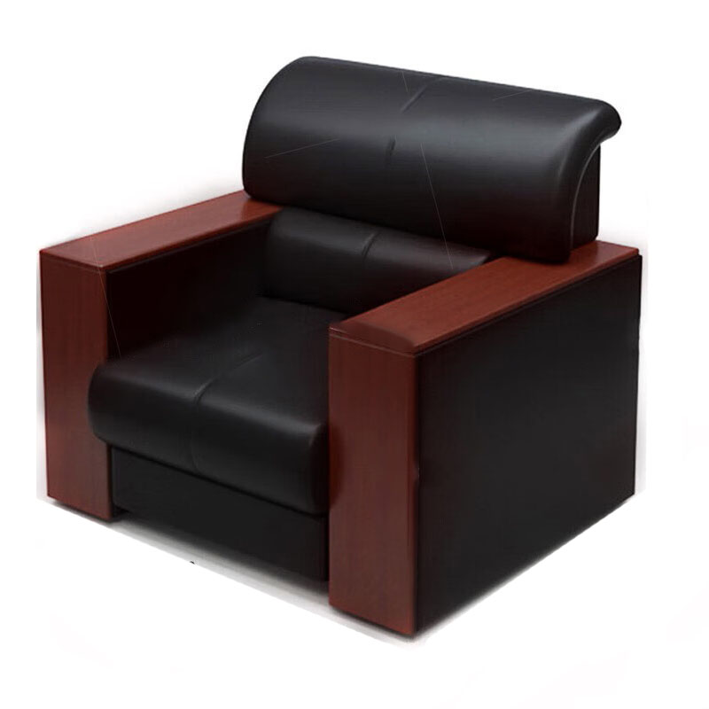 企诺（QINUO） LLB-PSF-01 商务办公沙发 长880*宽750*高820mm （单位：个）  黑色