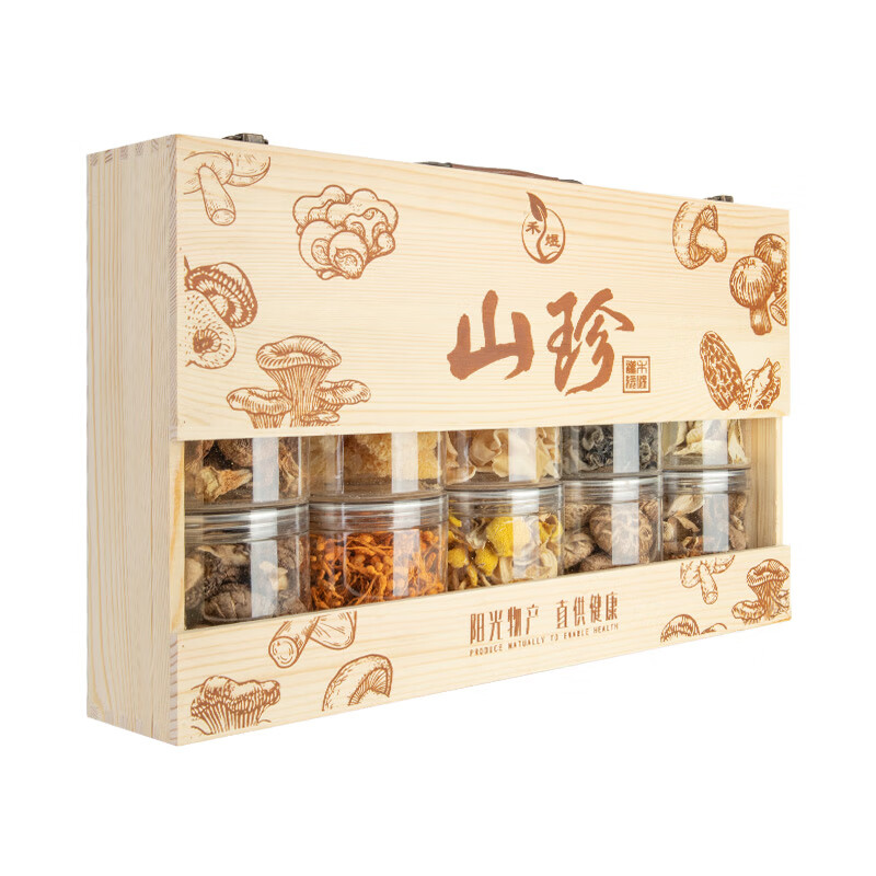 禾煜 山珍雅宴 干货礼盒 410g （单位：盒）  