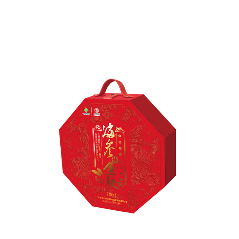 鲜灵岛 海参炖鱼胶 即食礼盒 170g*5碗 850g （单位：盒）  