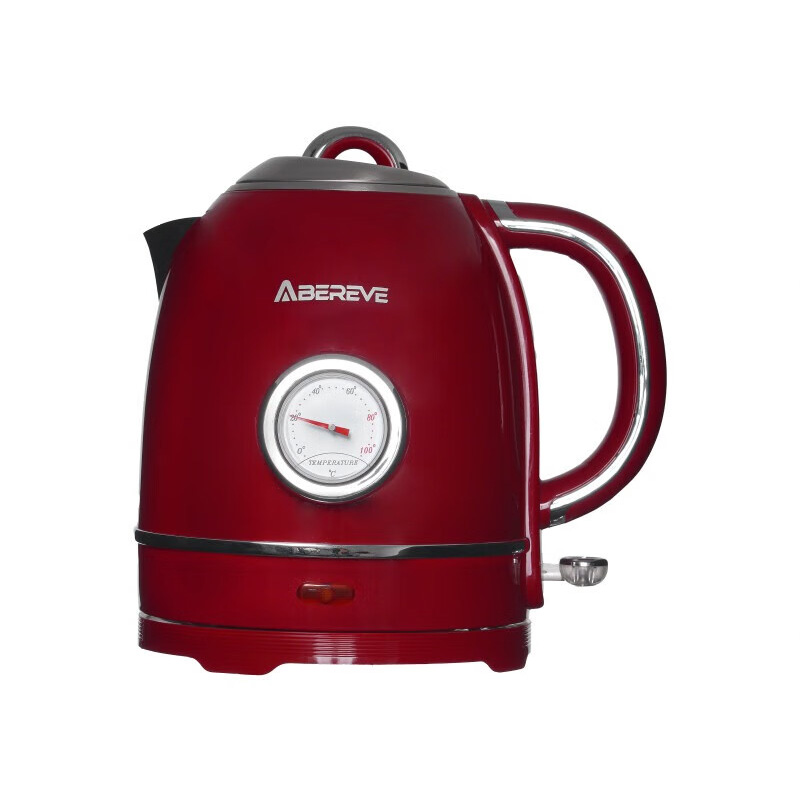 艾贝丽 ABL-SH1314 欧式电热水壶 1.3L （单位：台）  复古红
