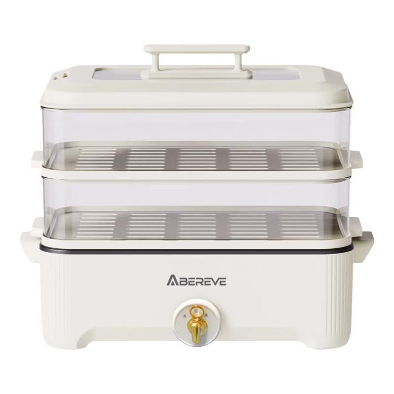 艾贝丽 ABL-LLG913S 多功能电火锅 5L （单位：台）  米白色