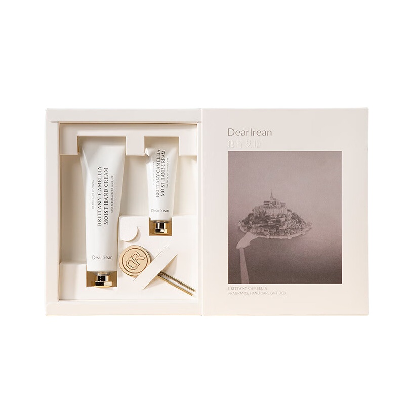 独特艾琳（Dear lrean） 布列塔白茶 手护礼盒 星钻版 35ml*1+10ml*1+挤压棒*1 （单位：套）  