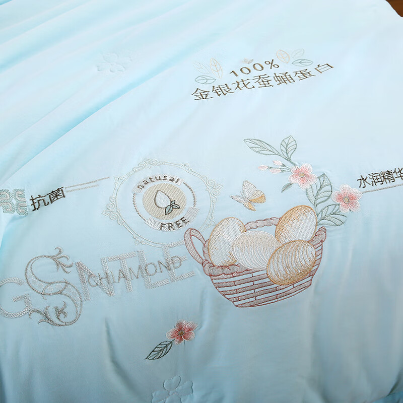懿缦 YM-BZ2511 金银花蚕蛹蛋白润肤被 200*230cm （单位：条）  