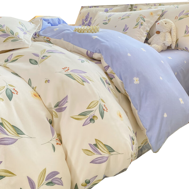 懿缦 YM-TJ25004 &ldquo;陌上花开&rdquo;床饰套件 四件套 （单位：套）  