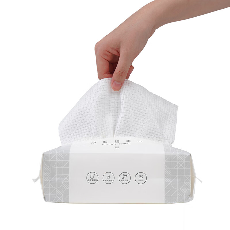 戴洛伦(DRON) DRON-MJ2011-60P 净肤棉柔巾 20*19cm （单位：包）  