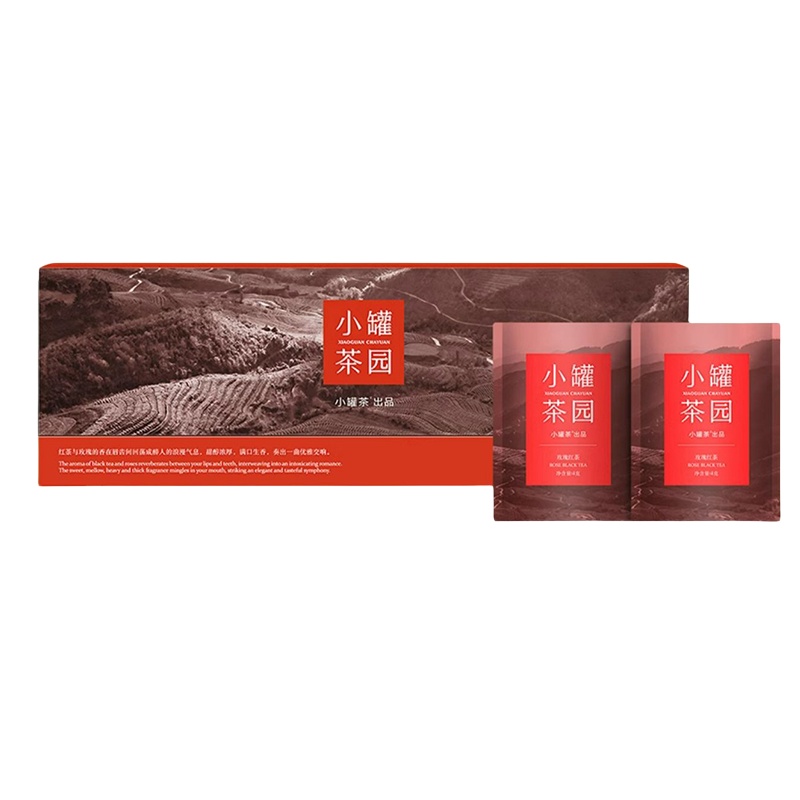 小罐茶园 玫瑰 红茶礼盒 4g/袋 16袋/盒 （单位：盒）  