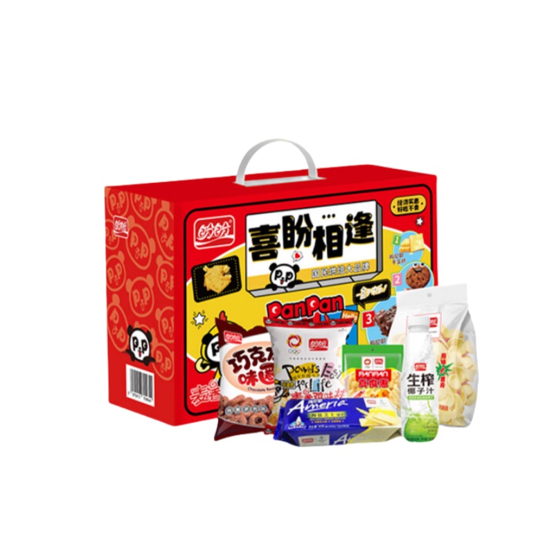 盼盼 喜盼相逢 休食礼盒 955g （单位：盒）  