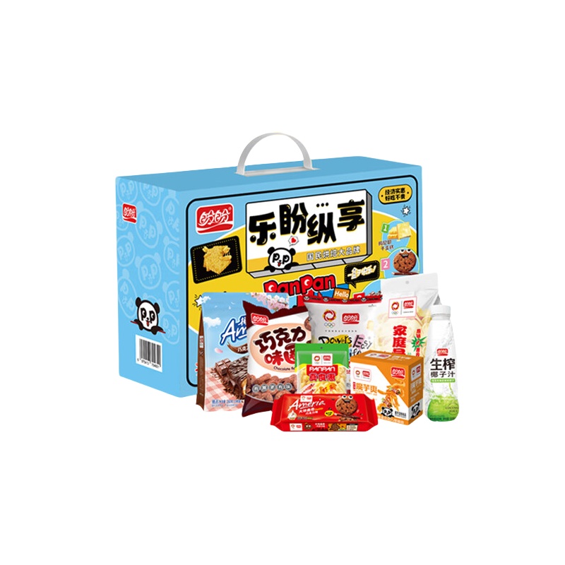 盼盼 乐盼纵享 休食礼盒 1411g （单位：盒）  
