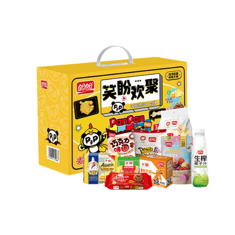 盼盼 笑盼欢聚 休食礼盒 1671g （单位：盒）  