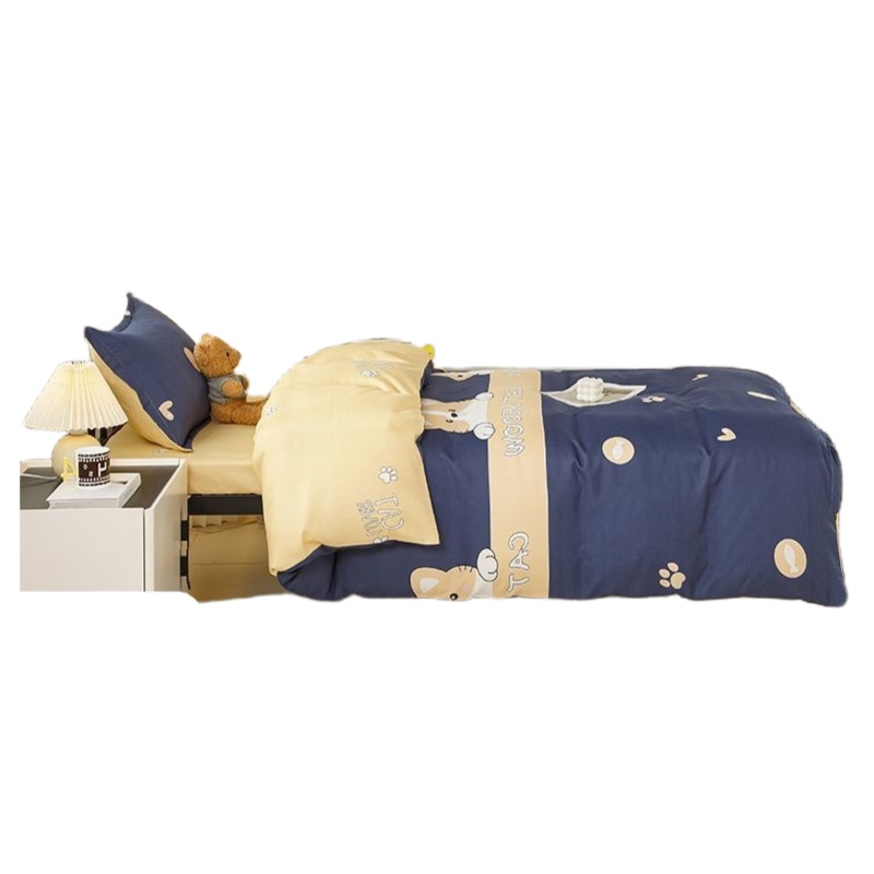 优谭 1.2床 学生宿舍6件套 1.8斤夏被 （单位：套）  花色随机