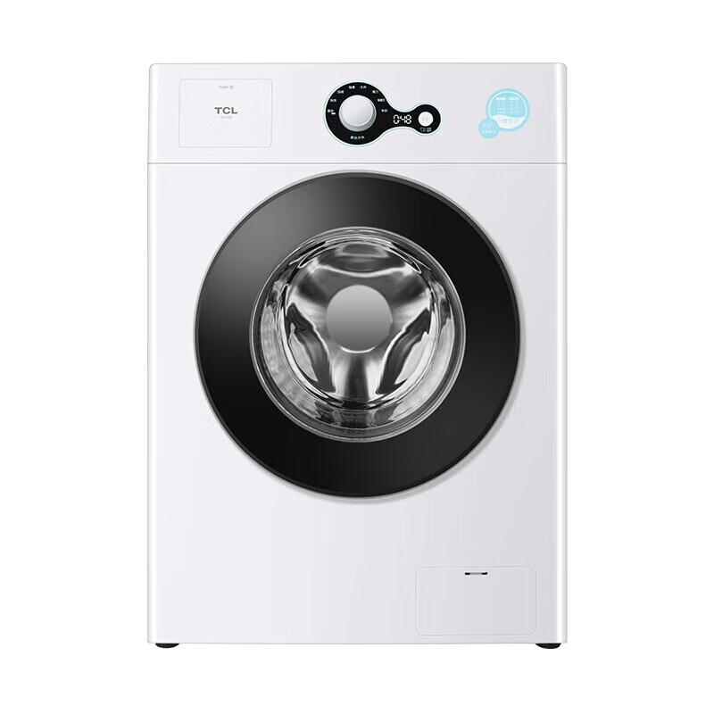 TCL TG-V70B 超薄除菌洗衣机 7kg （单位：台） 芭蕾白