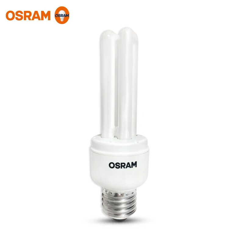 欧司朗（OSRAM） 865 标准U型节能灯 E27 O-D 6500K 白光 （单位：只）
