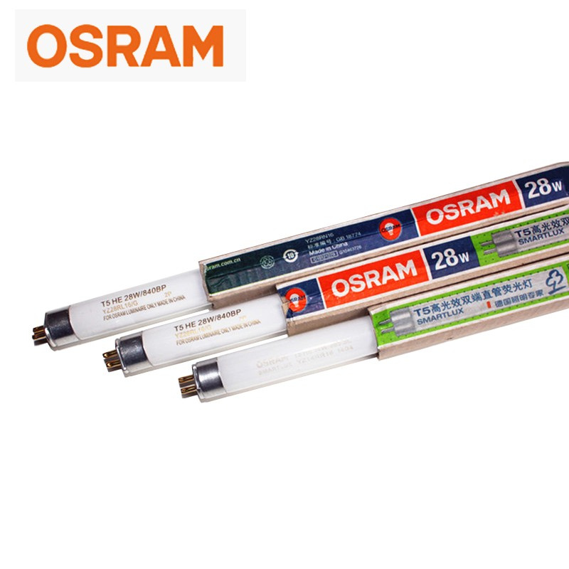 欧司朗（OSRAM） T5 高光效直管荧光灯 14W/865 O-D 6500K 白光 （单位：支）
