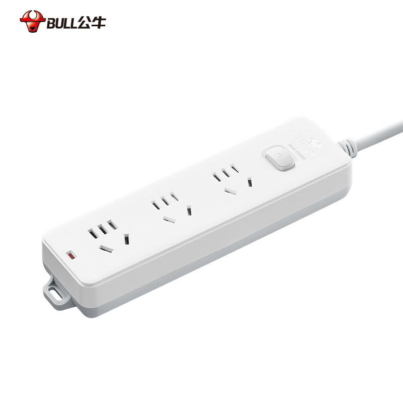公牛（BULL） GN-216 插排 总控6位 3m 30个/箱 （单位：箱）