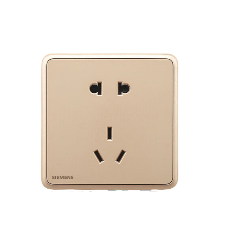 西门子（SIEMENS） 5UB12143NC03 开关插座 10A五孔 （单位：个）